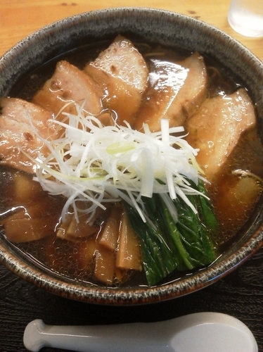 「チャーシューワンタン麺醤油1080円」@和風らーめん 味のほうさくの写真