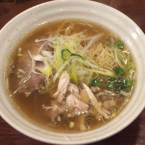 「限定塩らーめん（670円）」@中華麺家 まんまるの写真