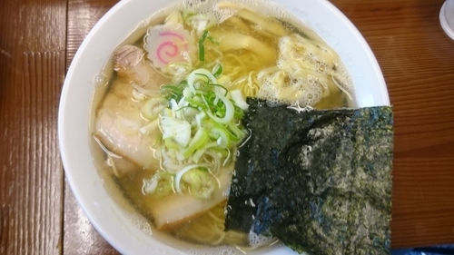 「煮干中華蕎麦￥700+肉めしランチサービス」@中華そば 馥の写真