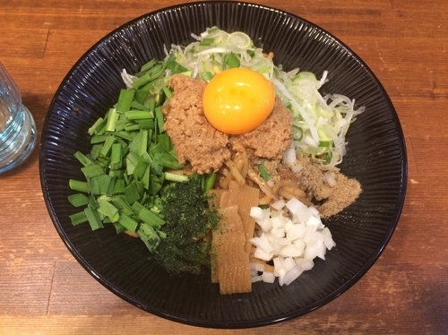 「味噌汁なし」@麺や 蒼輝 AOIKAGAYAKIの写真