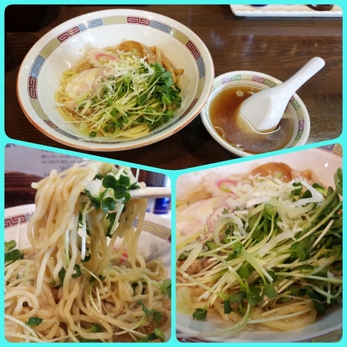 「油そば（スープ付き）」@宝華らぁめん 国分寺店の写真