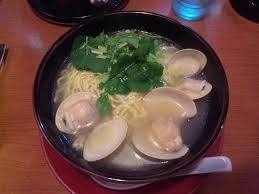 「貝汁はまぐりラーメン」@梅田貝汁はまぐりラーメンの美味い店 上海の写真