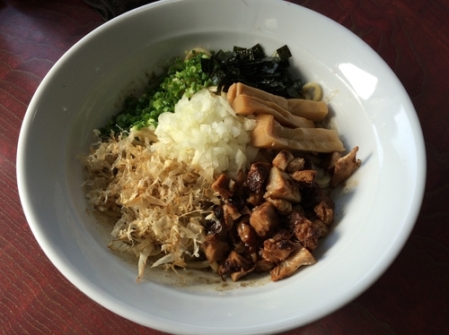 「ニボまぜ」@麺屋 むじゃきの写真