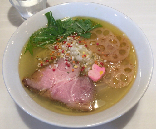 「【２日間限定】名古屋コーチンとターキーの塩そば ¥800」@麺や 彩～iro～の写真