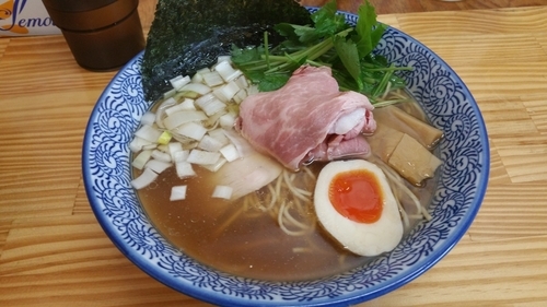 「煮干そば(白)」@中華そば よしかわの写真