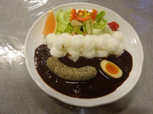 「七倉ダムカレー」@山遊食堂 岳の写真