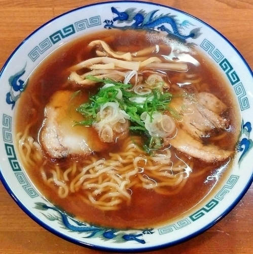 「正油ラーメン」@なかよし 中央町店の写真