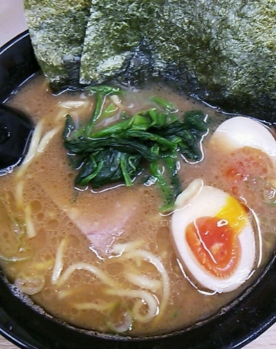 「味付け玉子らーめん（580円）」@せい家 上板橋店の写真