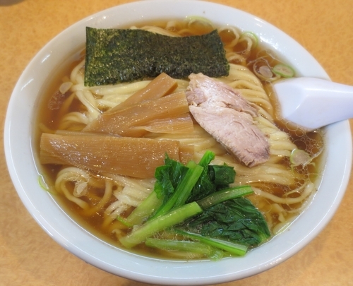 「らーめん　550円」@らーめん佐高の写真