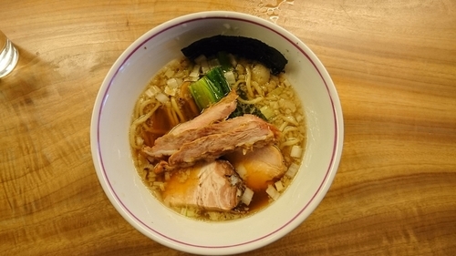 「大人のニーボ（￥800）」@白河手打中華そば  一番いちばんの写真