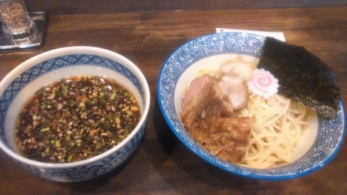 「つけ汁そば800円+まかないご飯200円」@汁そば LUCY ルーシーの写真