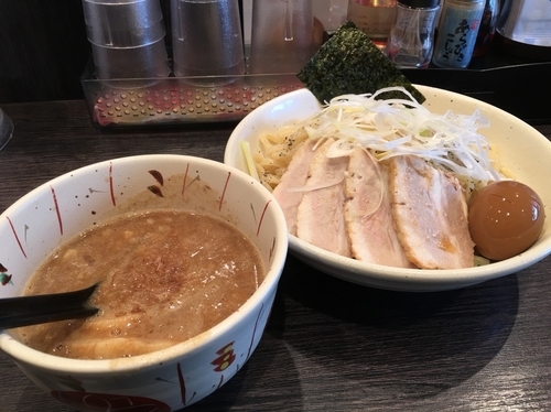 「特製魚介とんこつつけ麺400g」@麺屋 壱の写真