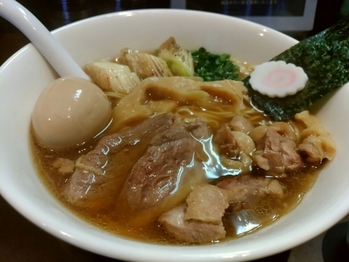 「【限定】庄内鴨南蛮そば900円」@おおぜき中華そば店の写真