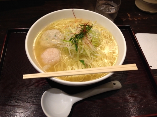 「あら炊き塩らあめん」@麺屋 海神の写真