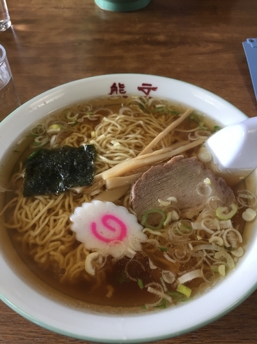 「中華そば 650円」@熊文の写真