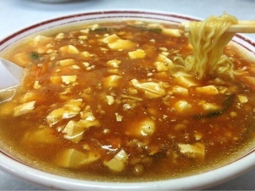 「マーボーラーメン(700円)」@菊亭の写真