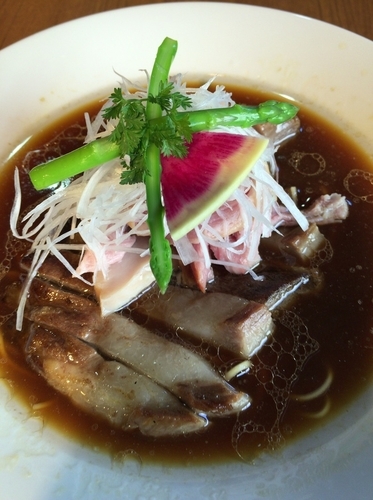 「【3/1.2限定】肉そばgibierジビエ 1000円」@寿製麺よしかわ 川越店の写真