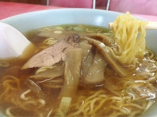 「柳麺<ラーメン>(500円)」@西湖亭の写真