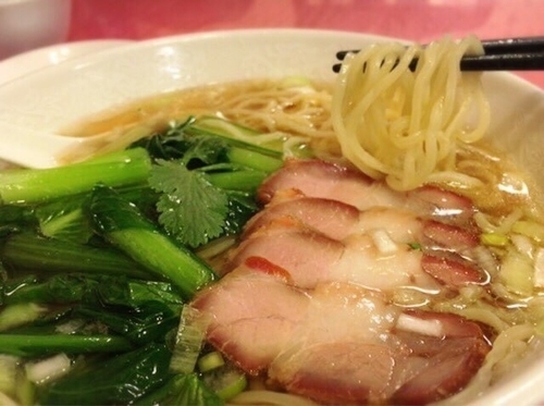 「チャーシュー麺(550円)」@龍鳳酒家の写真