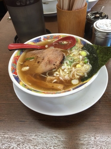 「しょうゆラーメン」@まぐろラーメン 大門の写真
