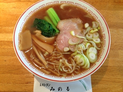 「ラーメン（冬季限定）」@レストラン みのるの写真