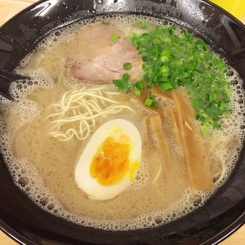 「上州豚骨 バリカタ　650円」@上州豚骨らーめん ぼーんの写真