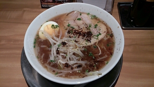 「焦がしネギ中華そば羅楽_720円」@らあめん花月嵐 東高円寺店の写真