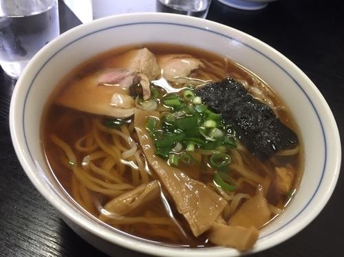 「醤油ラーメン」@森下そば店の写真