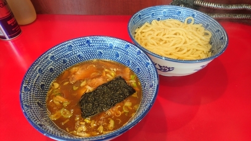 「釜揚げつけ麺」@自家製中華そば 勢得の写真