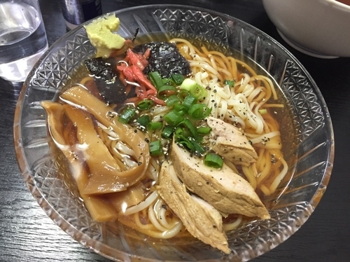 「冷やしラーメン」@森下そば店の写真