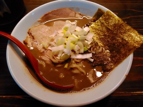 「期間限定 濃厚煮干し」@特濃中華蕎麦 いわしの写真