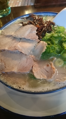 「ラーメン６５０円」@博多ラーメン しばらく 日本橋店の写真