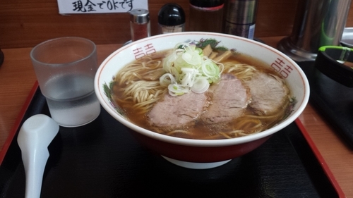 「中華そば大盛り」@肉煮干中華そば 鈴木ラーメン店の写真