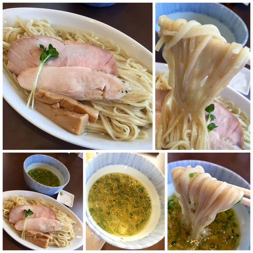 「つけそば塩￥800」@らあめん忘八の写真