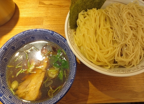 「清湯つけそば　830円」@つけそば 神田勝本の写真