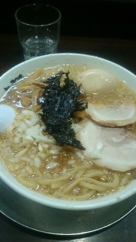 「中華そば  煮玉子追加」@らーめん潤 蒲田店の写真