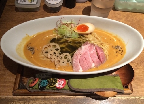 「濃厚雲丹のスープまぜそば」@麺と心 7の写真