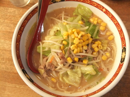 「とんこつ野菜らーめん」@巽やの写真