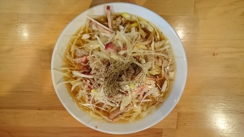 「長葱ソバ（￥1,050）」@ウミガメ食堂の写真