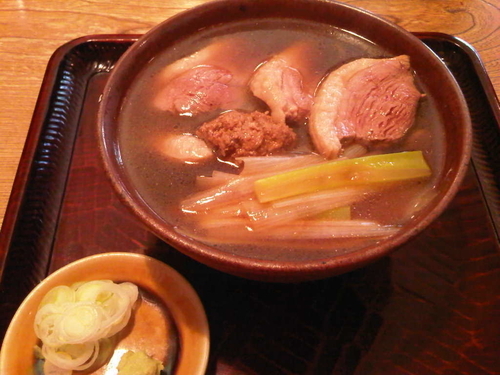 「鴨南ばん」@並木藪蕎麦の写真