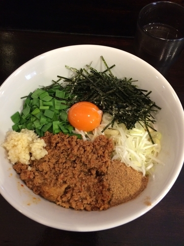 「台湾まぜそばZ」@自家製麺ほうきぼし 神田店の写真