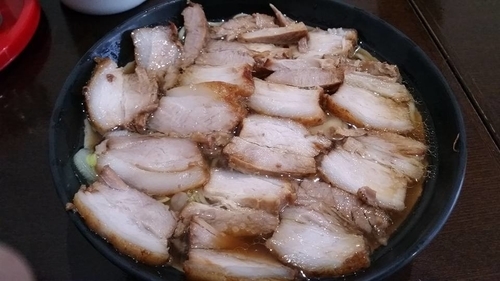 「チャーシュー麺　普通盛」@北大塚ラーメンの写真