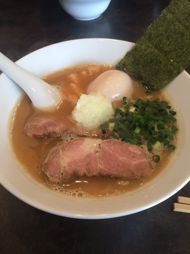 「ラーメン醤油、煮卵」@麺や 麗の写真