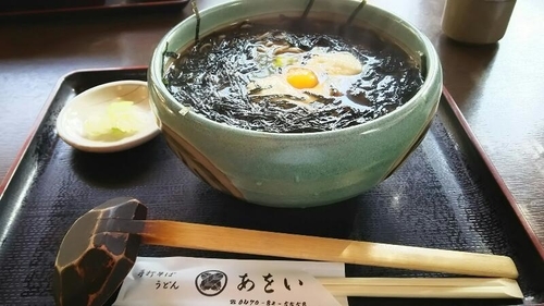 「やまかけそば大盛り1350円」@手打そば あをいの写真