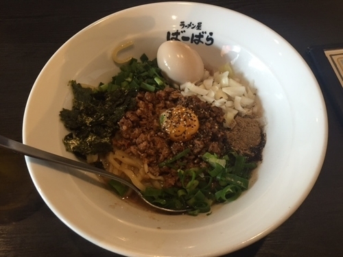 「岡崎まぜそば」@ばーばら 美合店の写真