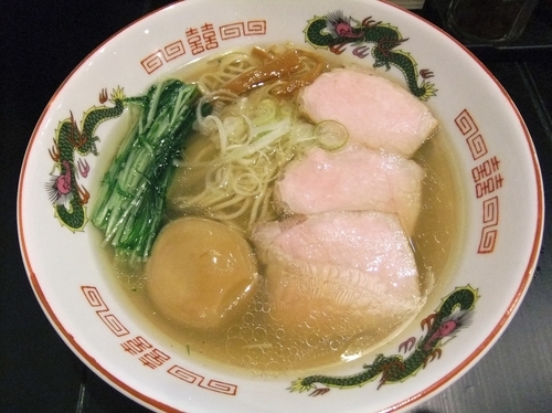 「特製煮干しの中華そば（920円）」@蔵木 松山店の写真