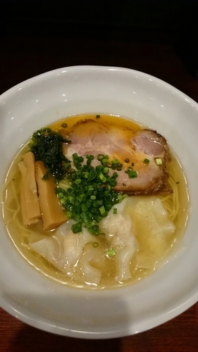 「塩海老そば   ７９０円」@翔鶴 高崎店の写真