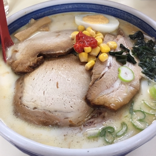 「ちゃーしゅー白みそ」@手打ラーメン 暖宝の写真