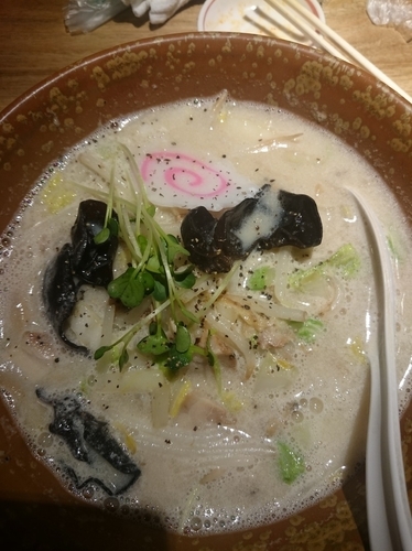 「豆乳塩チャンポン」@麺工房 風の杜の写真