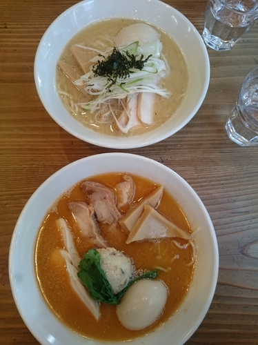 「鮭絞り」@鮮魚らーめん 五ノ神水産の写真